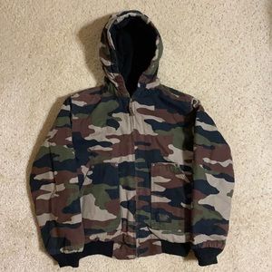 Walls Blizzard Pruf Youth Large Camo Jacket